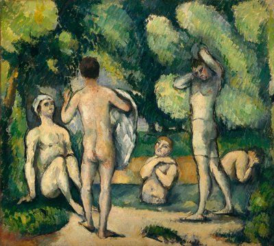 Bathers by Paul Cézanne